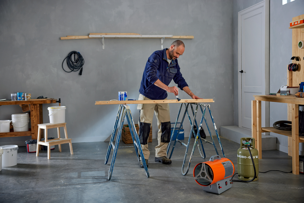 Chauffages de chantier