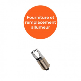 Fourniture et remplacement allumeur