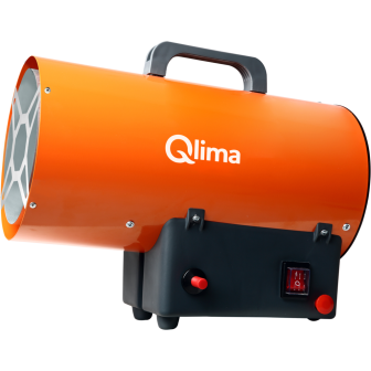 Chauffage de chantier gaz GFA 1015 avec détendeur gaz orange/gris FR