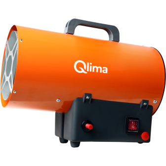 Chauffage de chantier gaz GFA 1015 avec détendeur gaz orange/gris
