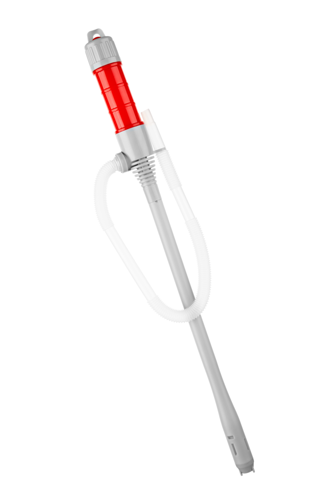 Pompe à siphon automatique DP-18 transparent/rouge