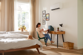 Pompe à chaleur air/air prêt à poser SC 6126 blanc